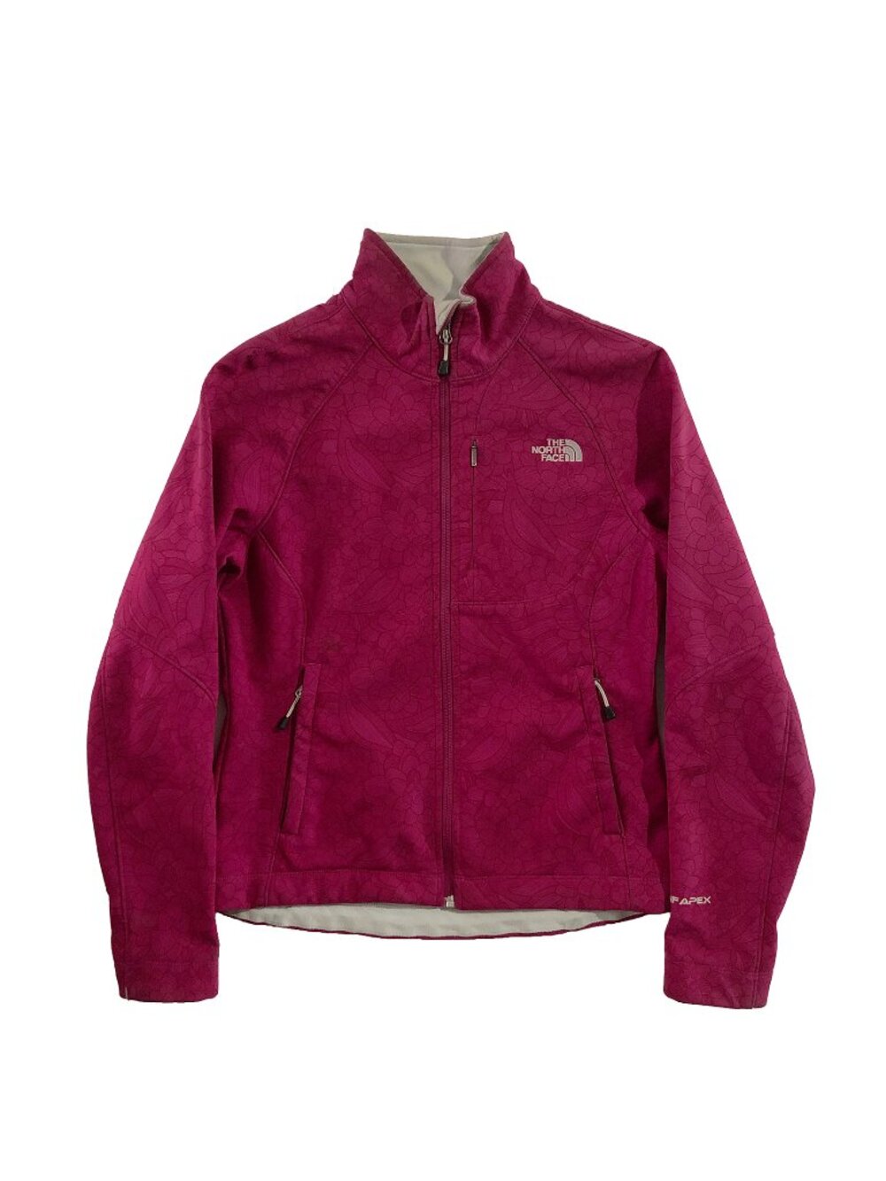 The North Face Jacket Womens Size S/P Pink Apex Bionic Softshell Full Zip
